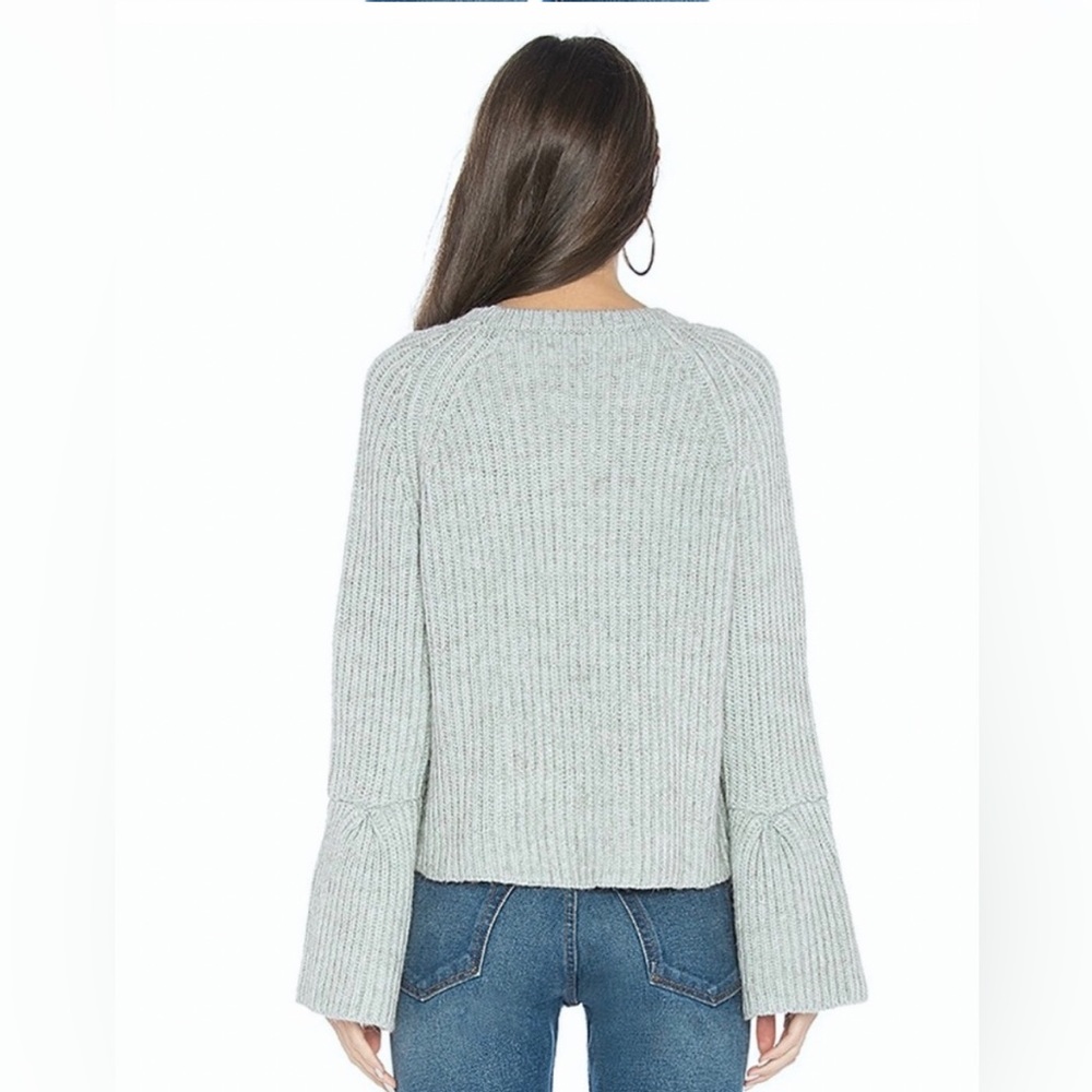 ANTROPOLOGIE JOHN-JENN MARLEE FLARE BELL SLEEVE SWEATER - Picture 2 of 7